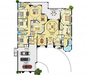 Captiva III floor plan