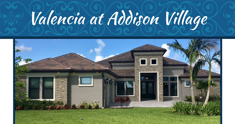 Valencia at Addison Village Custom Homes by Stanley Homes in Viera