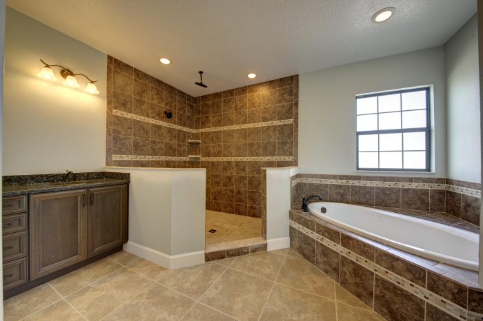 Master Suite Bath and Shower