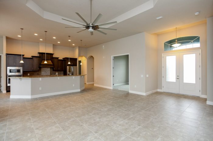 Lanai Floor Plan Finished Home Stanley Homes Brevard Volusia Melbourne Viera New Smyrna Beach FL