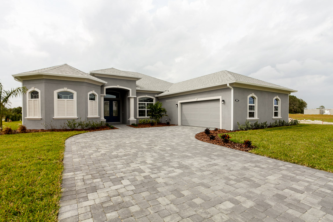 Lanai Floor Plan Finished Home Stanley Homes Brevard Volusia Melbourne Viera New Smyrna Beach FL