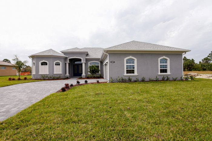 Lanai Floor Plan Finished Home Stanley Homes Brevard Volusia Melbourne Viera New Smyrna Beach FL