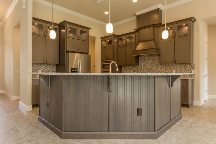 Custom Kitchen designs by Stanley Homes custom home builder in Brevard FL