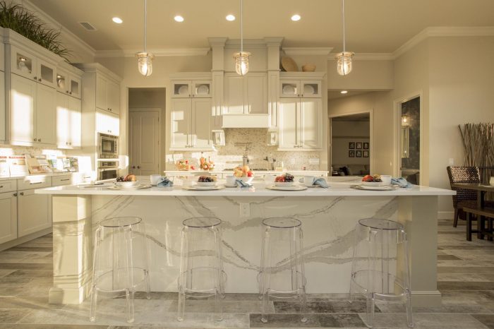 Custom Kitchen designs by Stanley Homes custom home builder in Brevard FL