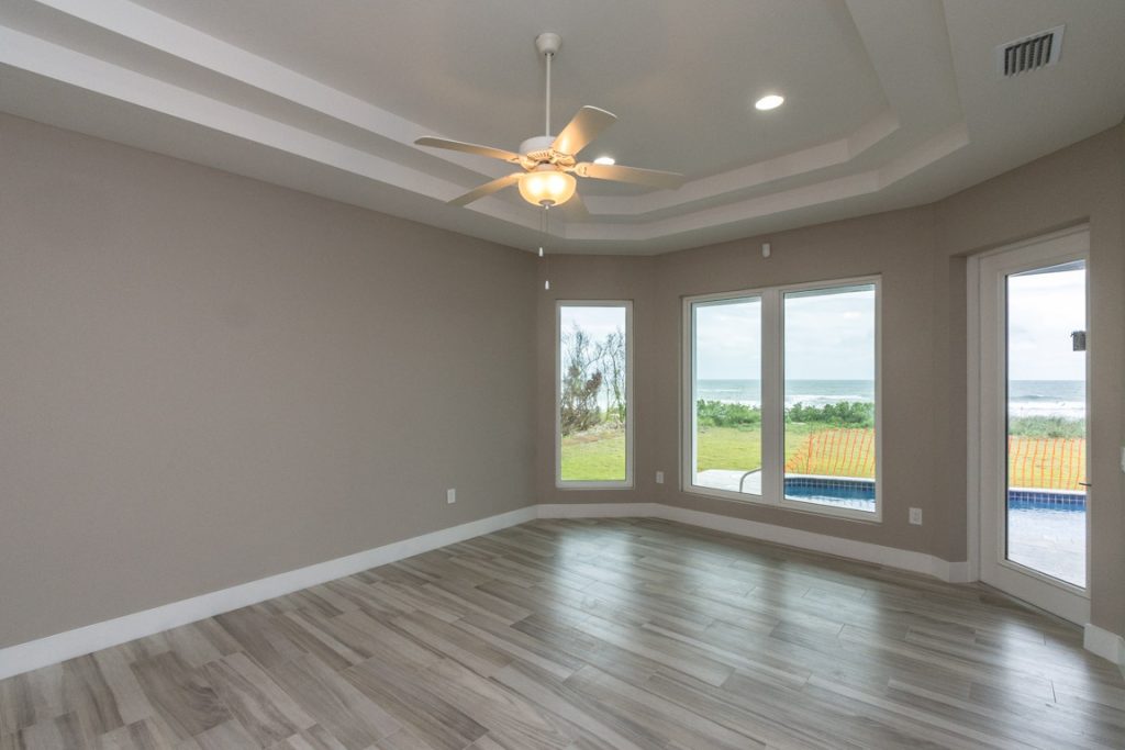 Finished built home with custom floor plan by Stanley Homes in Viera FL