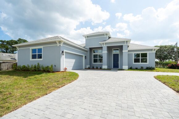 Finished Home Floor Plan Elba II Custom Home by Stanley Homes in Viera FL