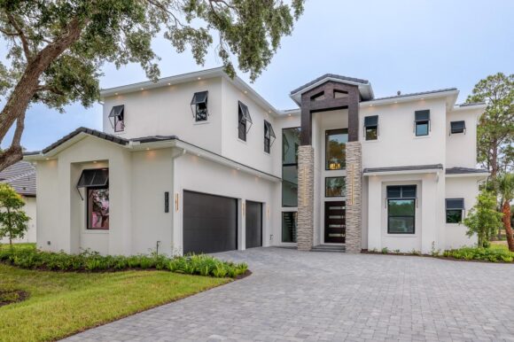 Custom Home Built in Aripeka Viera FL by Stanley Home