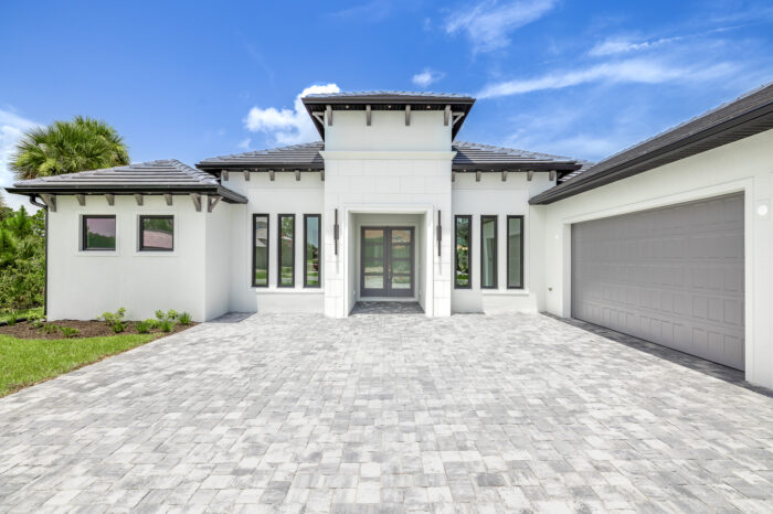 Custom built home in Viera FL by Stanley Homes Melbourne home builder Maui Floor Plan in Aripeka